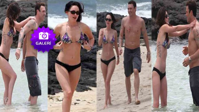 Megan Fox Hawaii'de...
