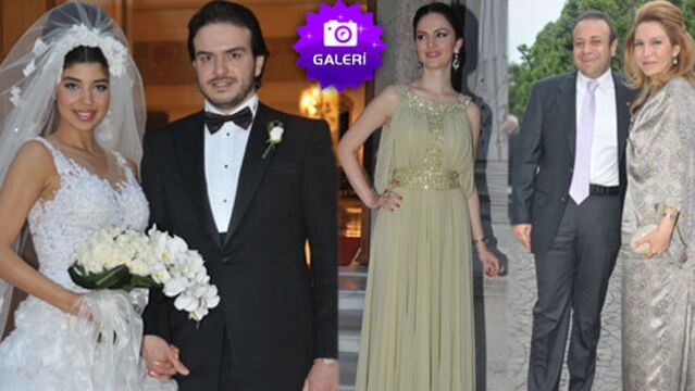 Görkemli düğün töreni...