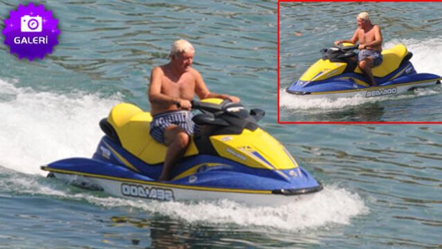 Ali Şen'in 'Jet Ski' keyfi...