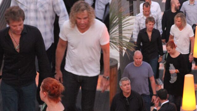 Bon Jovi'nin Boğaz keyfi