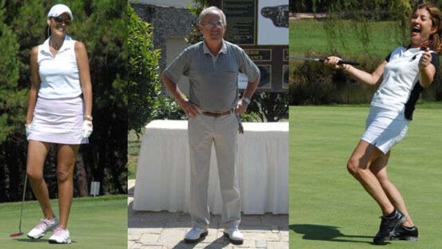 Golf heyecanı...