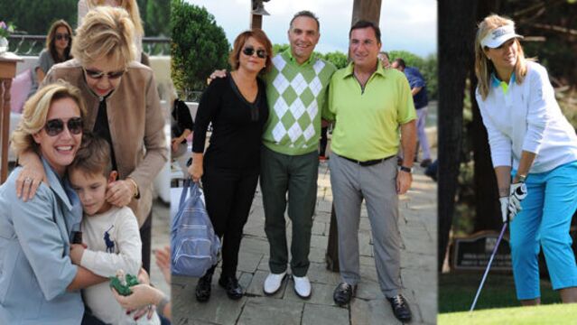 Ünlülerin golf tutkusu...