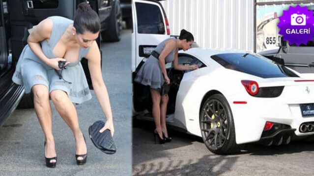 Kim'in Ferrari'si var!