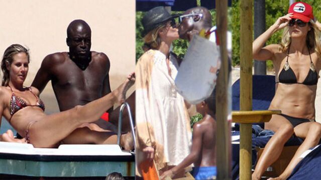 Heidi Klum'un aşk tatili