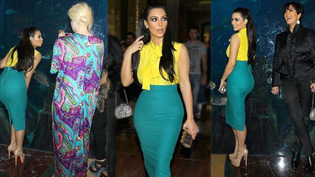 Kardashian akvaryumda