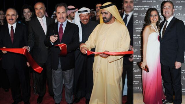 Dubai'de renkli açılış...