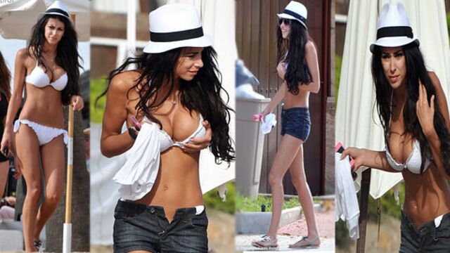 İrlandalı modelin tatil keyfi