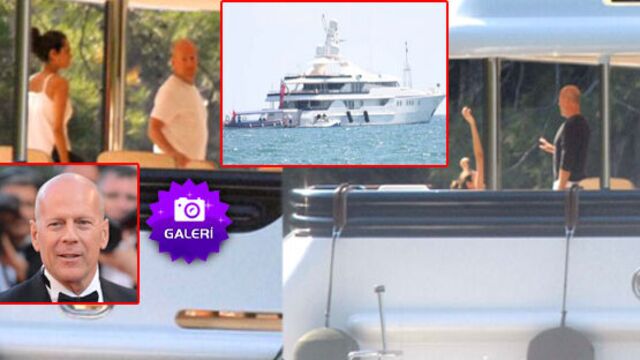 Bruce Willis Göcek'te....