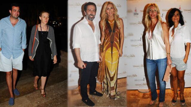 Bodrum'da sosyete partisi...