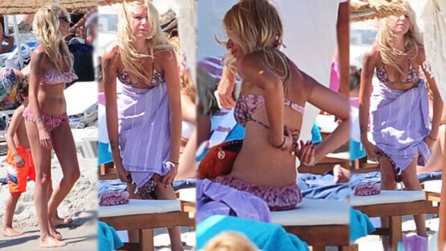 Plajda bikini operasyonu