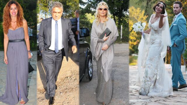 Kır düğünüyle evlendiler...