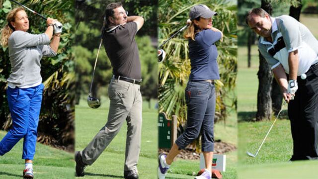 Ünlülerin golf keyfi