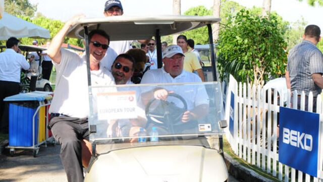 Golf dolmuşu...