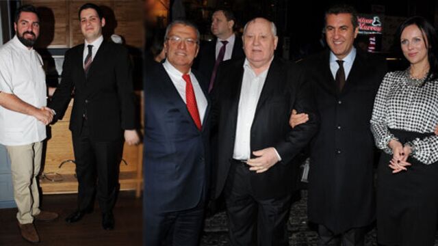 Gorbaçov Nişantaşı'nda...