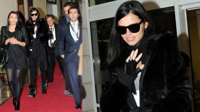 Adriana Lima Antalya'da