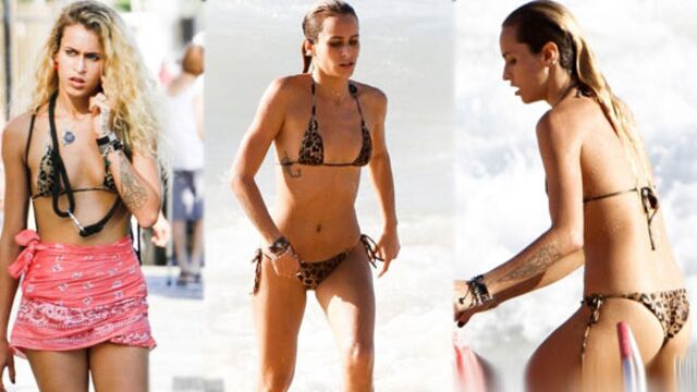 Rio'da bikini şov