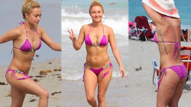 Bikinisiyle göz kamaştırdı