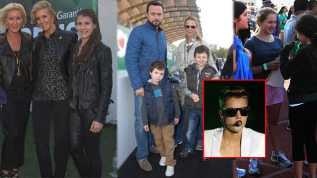 Justin Bieber coşkusu...