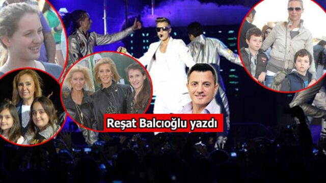 Justin sosyeteyi karıştırdı 