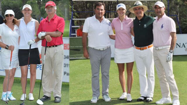 Golf için buluştular