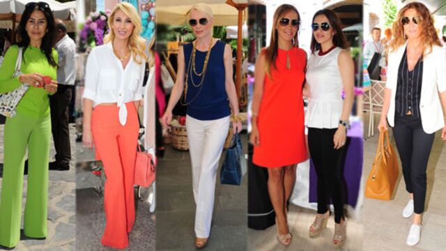 Sosyete 'bazar' alışverişinde