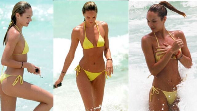 Miami'de bikini şov...