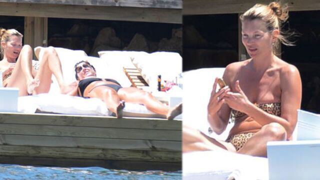 Kate Moss Bodrum'da