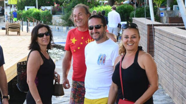 Bodrum'da buluştular...