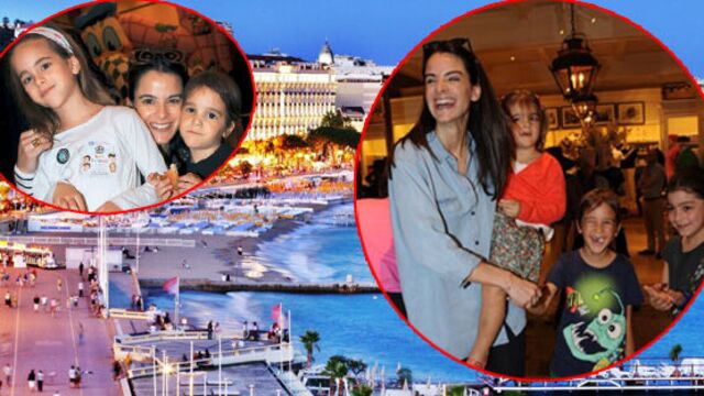 Cannes'da aile tatili...