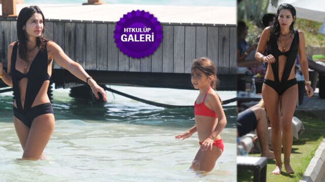 Yalçın'ın plaj 'şirinliği'