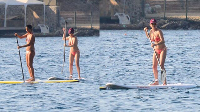 Paddle board modasına uydu