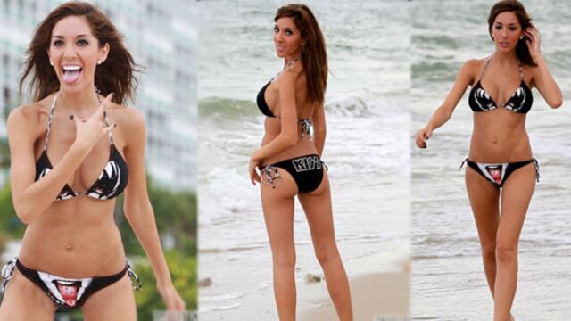 Farrah'ın neşeli anları...