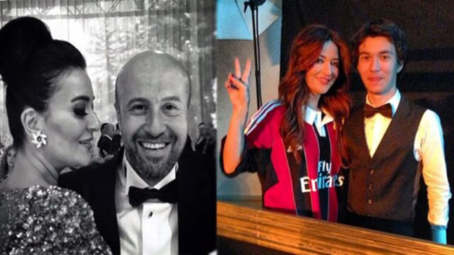 Oğullarıyla İsviçre'deler