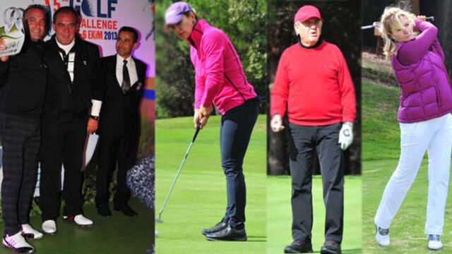 Heyecanlı golf turnuvası