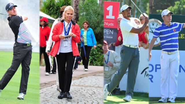 Antalya'da golf heyecanı...