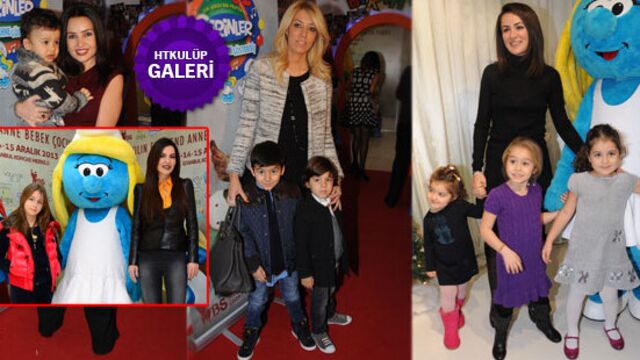 Çocukların Şirinler aşkı