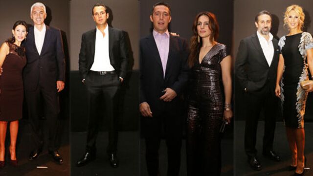 İş dünyası gala yemeğinde