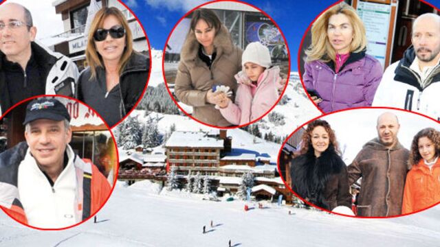 Sömestrde Courchevel'deler