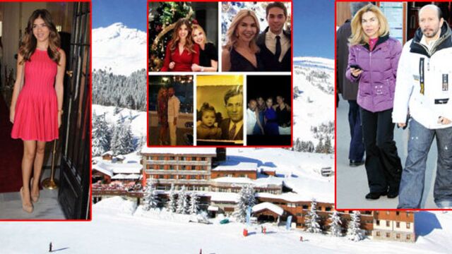 Courchevel'de doğum günü