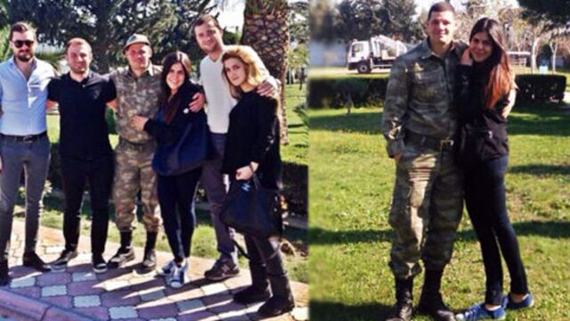 Asker yolu gözlüyor