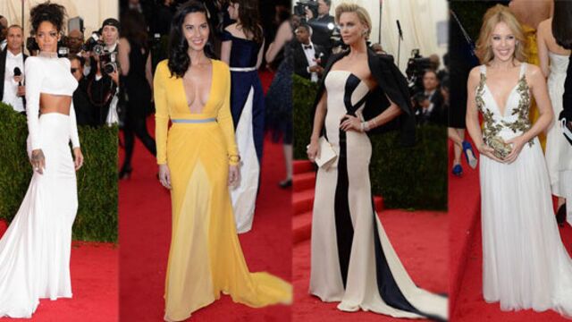 Met Gala'da şıklık yarışı