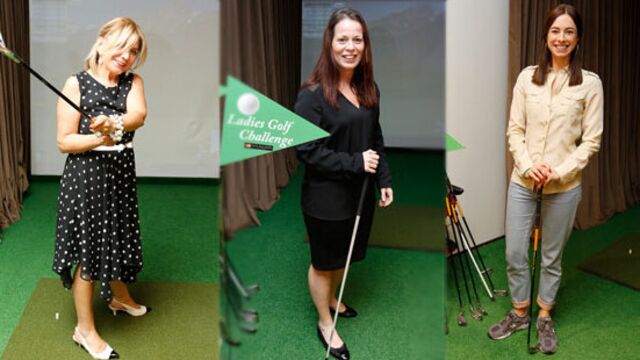 Mağazada golf deneyimi