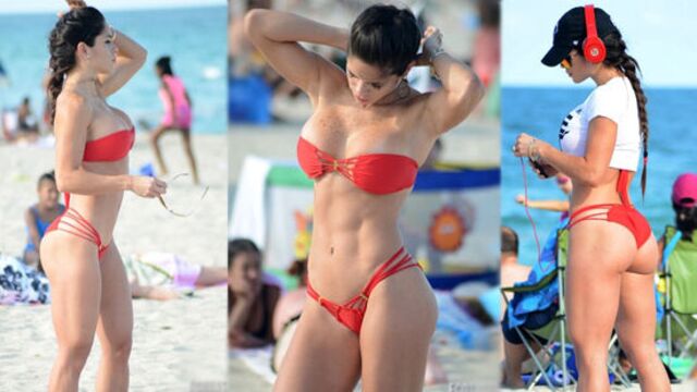 Kırmızı bikini modası