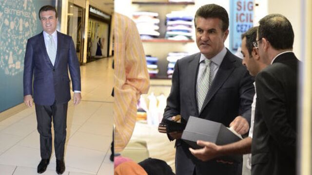 Sarıgül'ün AVM ziyareti