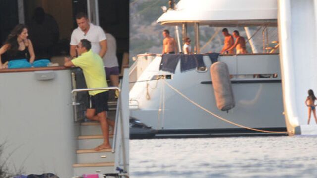Koçlar’ın tatil keyfi...