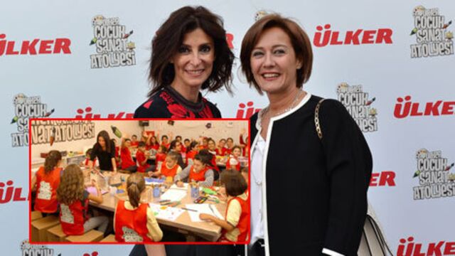 Miniklerin sanat atölyesi