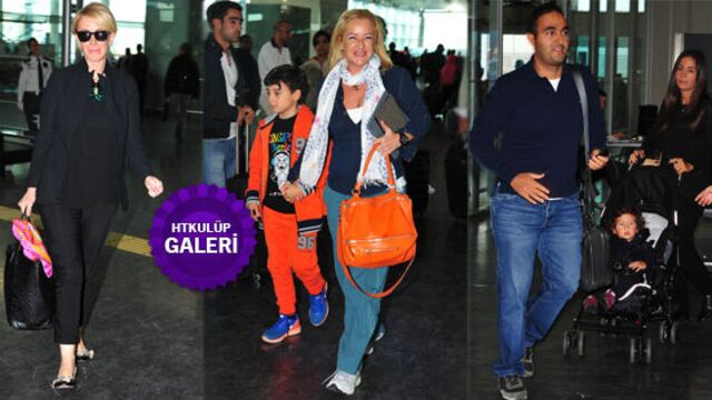 Yurt dışı yolcuları...