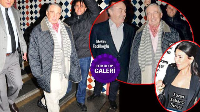 Patronlar yemekte buluştu