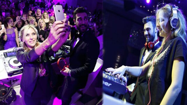 Sabancı DJ kabininde