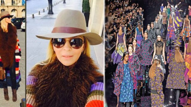 Paris'e moda seyahati